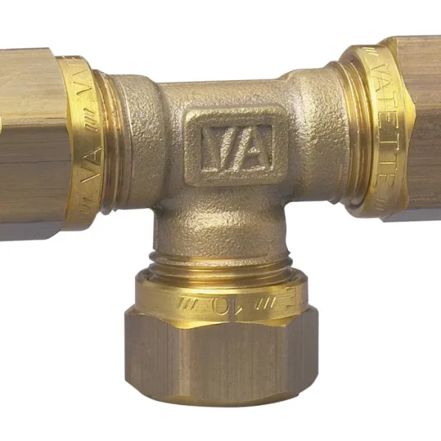 Vatette FG0371100 T-koppling 90° 22 mm