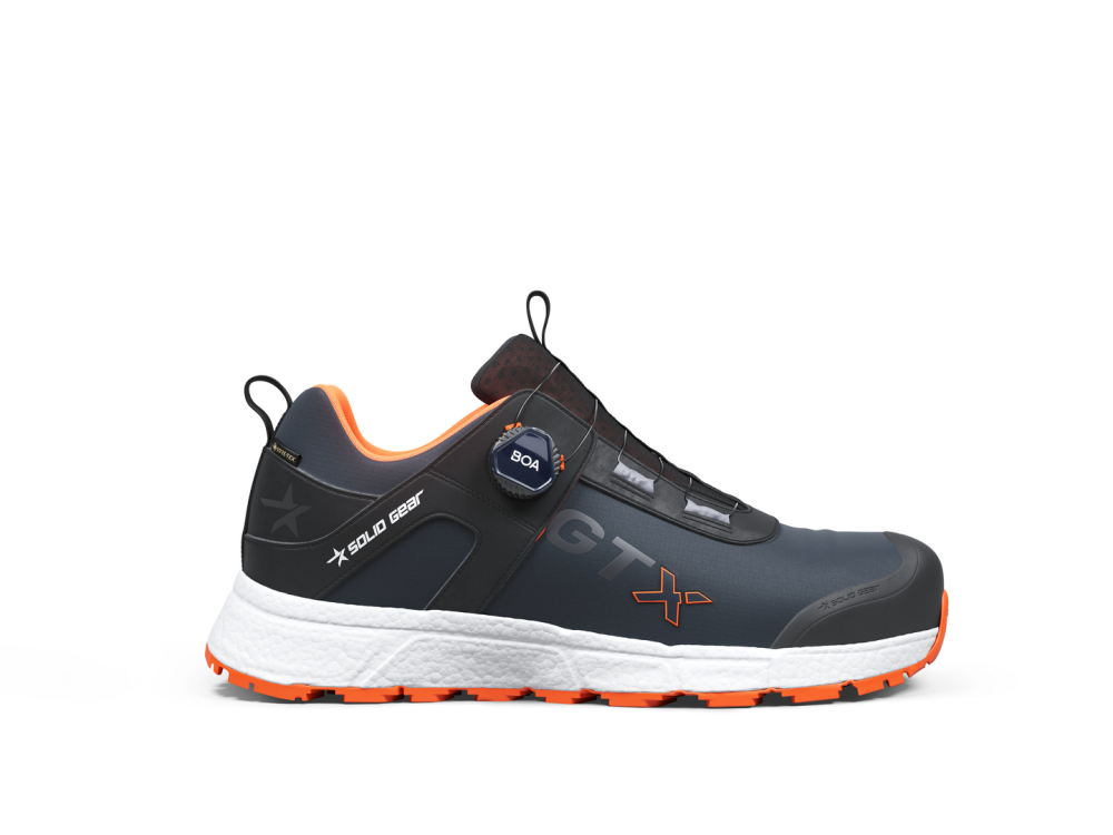 SKYDDSSKO REV 2S GTX STL 40 BLÅ/ORANGE SOLID GEAR