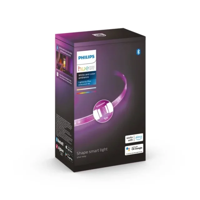 Philips Hue Lightstrip Plus v4 Lightstrip Plus -förlängning till Lightstrip Plus V4, 1 m