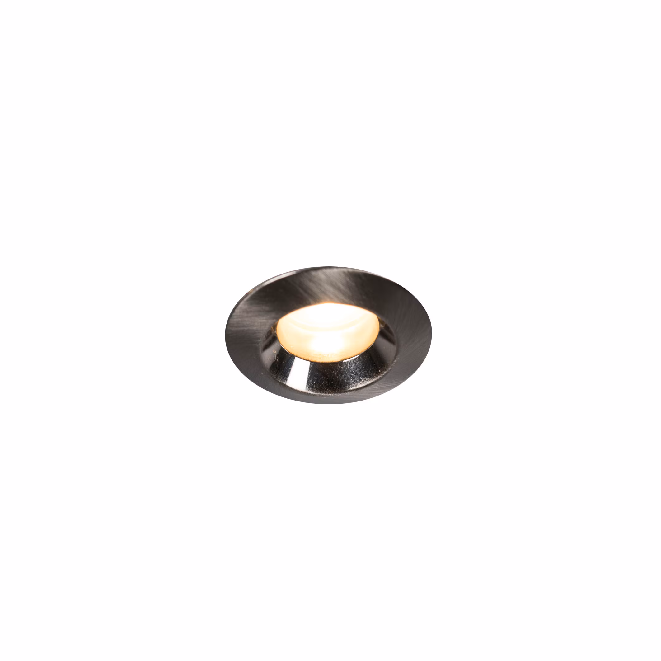 Kjøp Hide a lite Downlight Core Smart 45°, børstet stål, 2700K, 1,2W