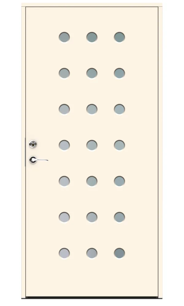 Swedoor Domino Ytterdörr vit (S 0502-Y) 2080x888 mm