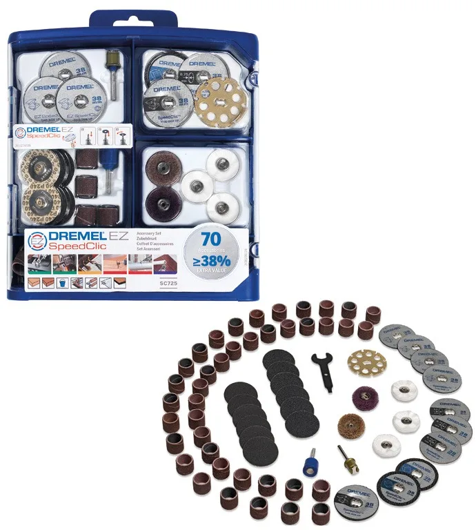 Bosch 2615E725JA Tillbehörsset 70 delar