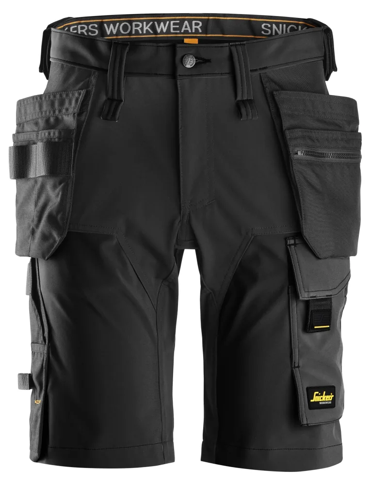 Snickers Workwear 6175 Fullstretchshorts svart 58