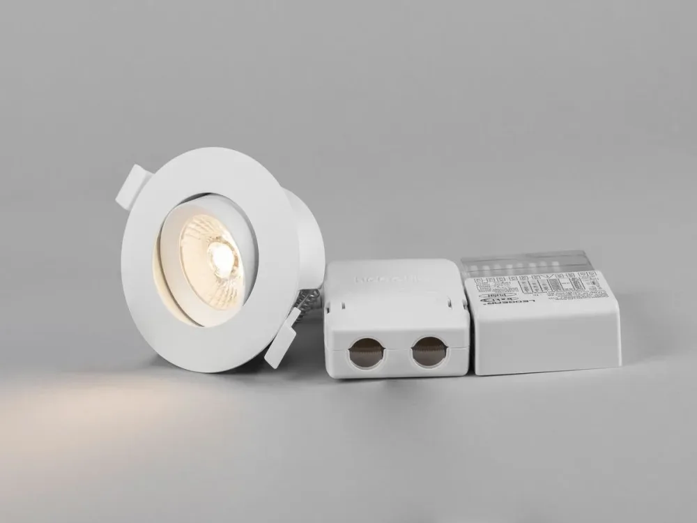 Hide-a-Lite Comfort G4 7475850 Downlight vit, 7,5 W, Dali 520 lm, 2-27 K, 36 GR