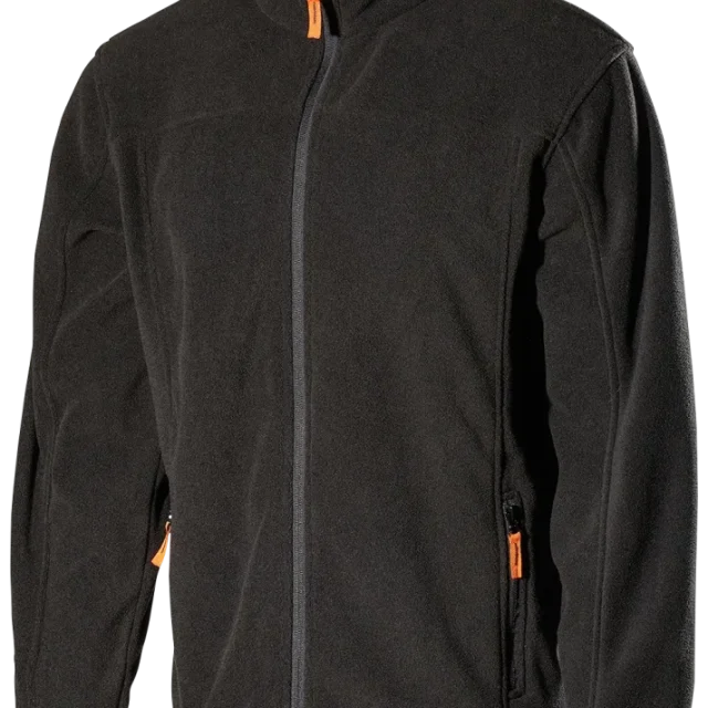 L.Brador 687P Fleecejacka svart L
