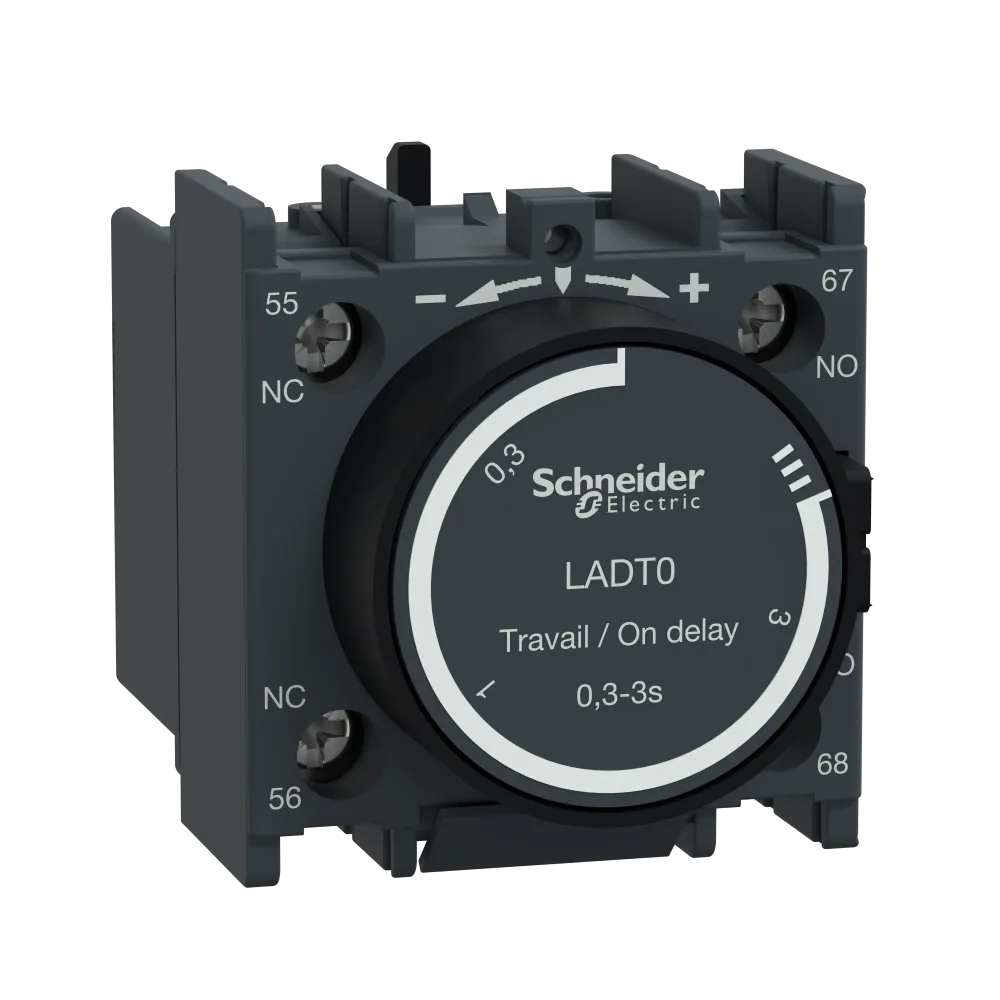 Schneider Electric LADT4 Tiddon tillslagsfördröjt 10-180 s