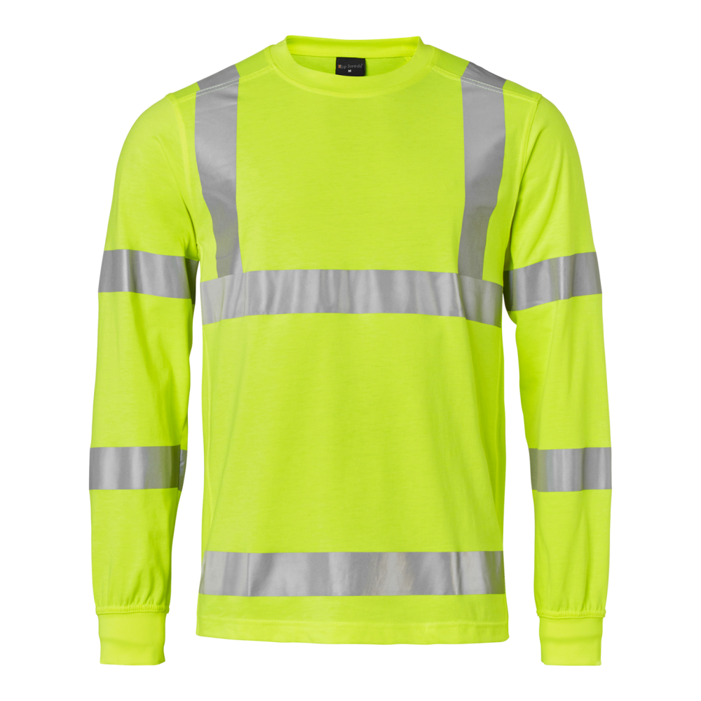 T-SHIRT TOP SWEDE 259 LÅNG ÄRM GUL L