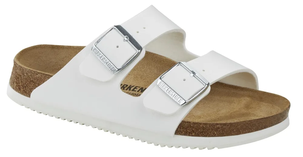 Birkenstock Arizona 101822142 Yrkessandal vit, smal läst 42