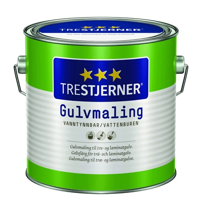 TreStjerner Golvfärg Matt 0,68L Valfri kulör