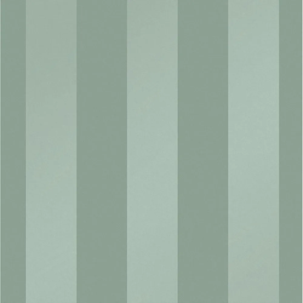 Laura Ashley Vol. 3 Lille Pearlescent Stripe 118478 Grön Tapet | Stuvbutiken