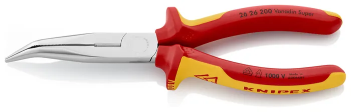 BÖJDSPETSTÅNG FLATA KÄFTAR OCH SKÄR 200 MM IP