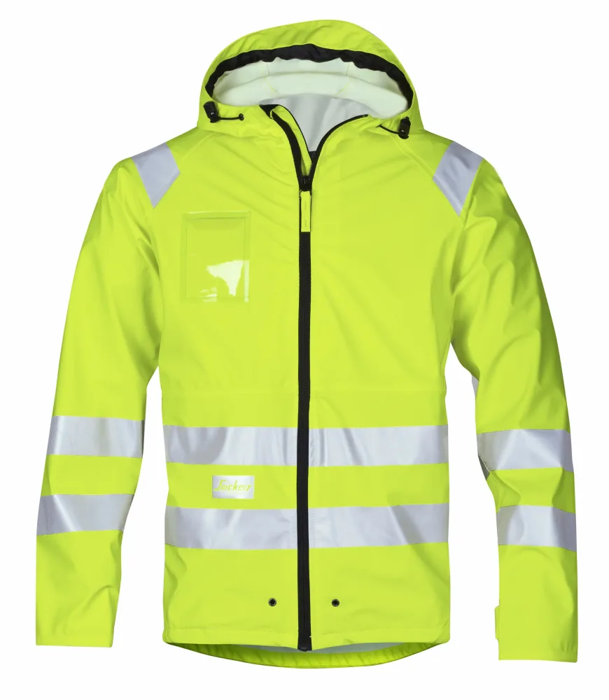 Snickers Workwear 8233 Regnjacka varsel, gul Varsel, Gul