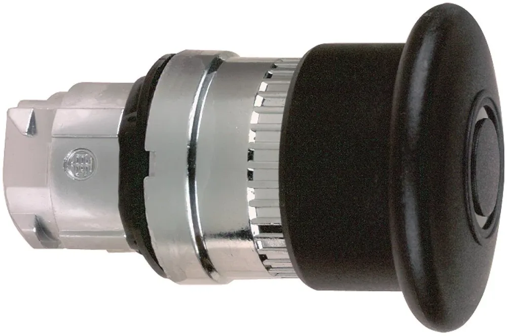 Schneider Electric ZB4BT2 Trycke svart, 40 mm