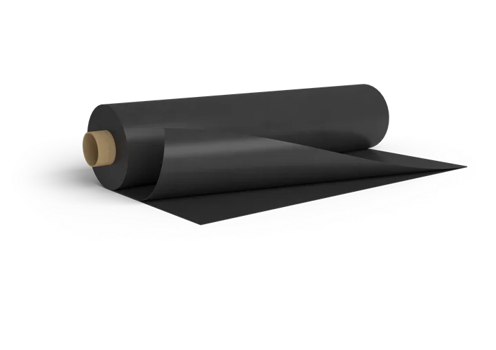 TECCA 240001 Bastufolie 1200 x 0,08 mm x 25 m, svart