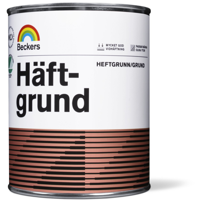 LACKFÄRG HÄFTGRUND VIT 0,9L
