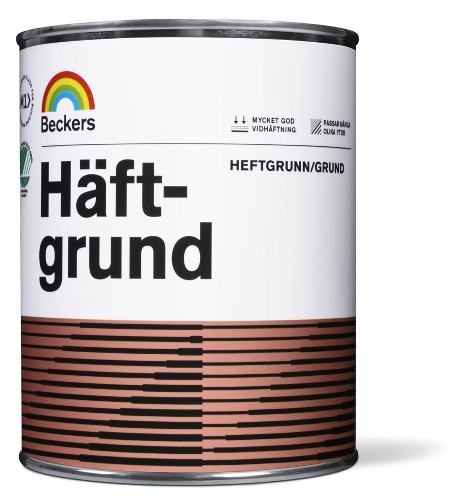 LACKFÄRG HÄFTGRUND VIT 0,9L