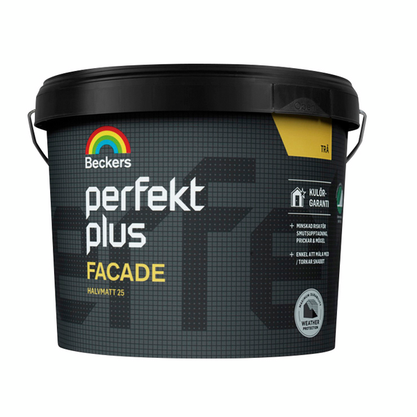 PERFEKT+ BECKERS FACADE SVART 10L