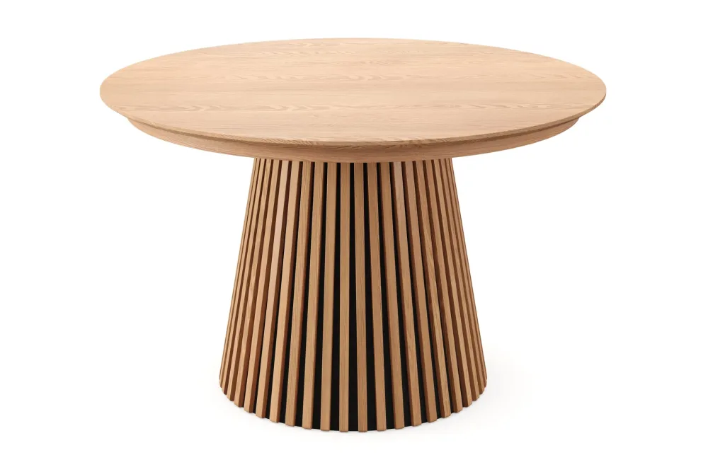 Peyra Runt Matbord förlängningsbart 120-220 cm Fanér