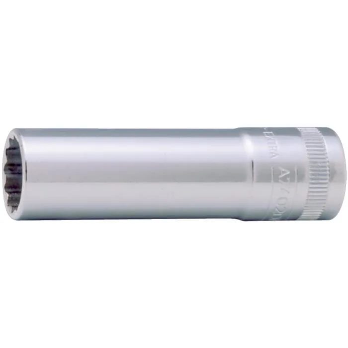 Bahco A7402DZ-7/8 Tolvkanthylsa 3/8", lång modell, tum 7/8" - Bild 2