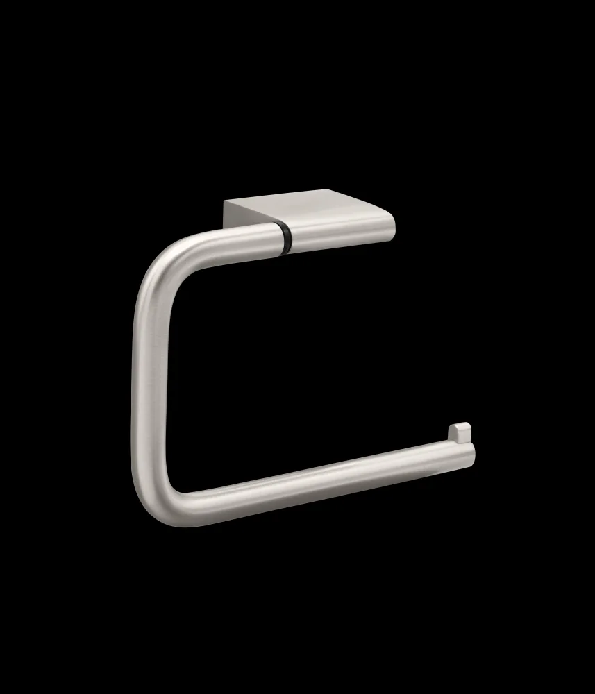 Beslag Design Flow Toalettpappershållare Borstad nickel