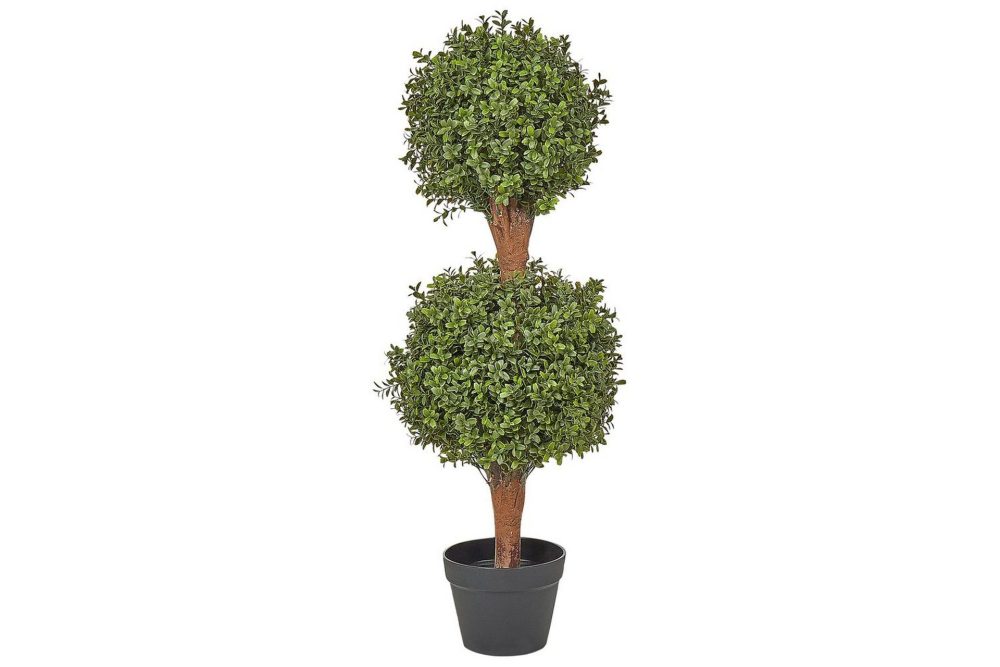 Konstgjord växt Buxus Ball Tree 38x38x92 cm