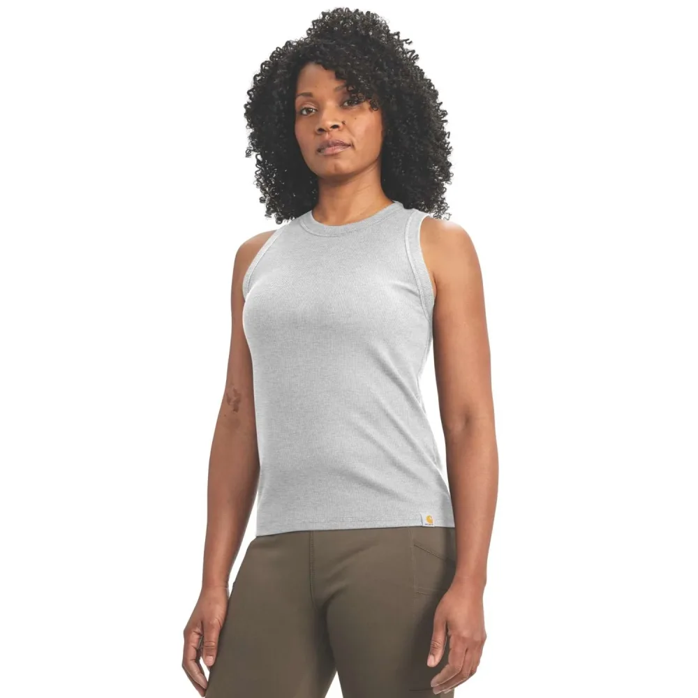 Carhartt 107481 Linne grå, dam, tencel, ribbad Grå