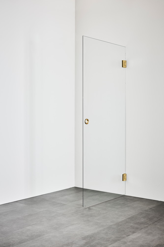 DUSCHDÖRR HAFA INFINITY 90 MÄSSING