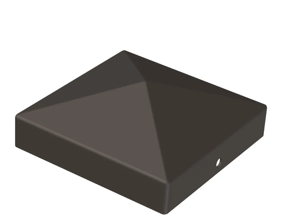 Jabo 35211 Stolplock 96×96 mm Svart - Bild 2