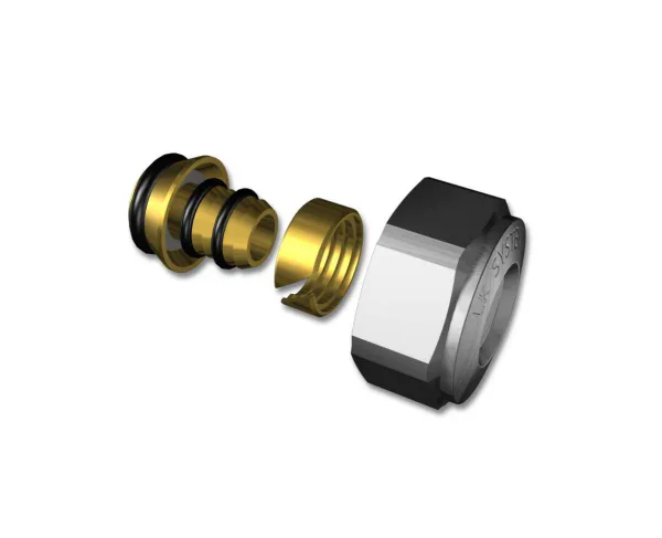 LK Systems 2419466 Anslutningskoppling till värmekretsfördelare 12 x 2,0 mm - Bild 2