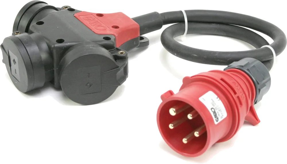 Garo Elflex G-U 400-05 Grenuttag 400-230V, 3-vägs, 0.8 m