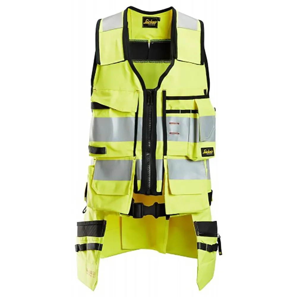 Snickers Workwear 4260 ProtecWork Väst flamtålig, varsel, gul XXL