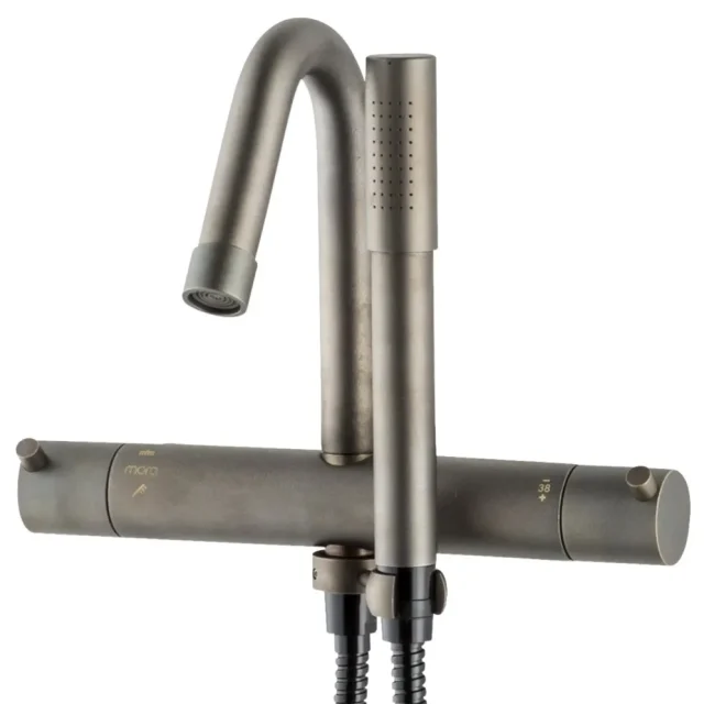 Mora Izzy Badkarsblandare 160 c/c, rustik mässing
