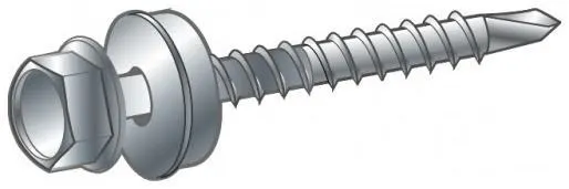 ESSVE BS Farmarskruv 250-pack Röd, 4,8x35mm