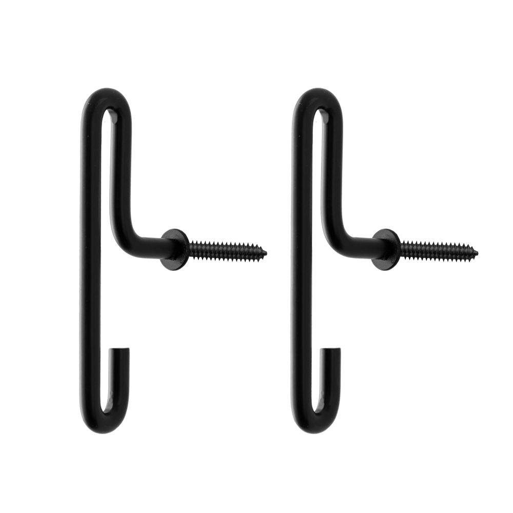 Moebe väggkrok small 2-pack, Svart