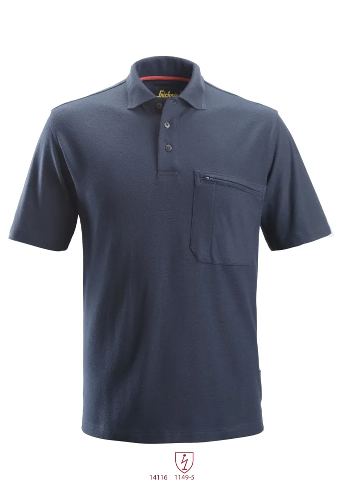 Snickers Workwear 2760 ProtecWork Pikétröja marinblå S