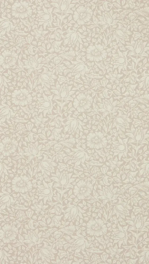 Morris & Co - Mallow Dusky Rose Melsetter Wallpapers