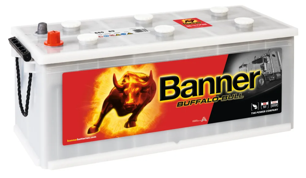 Banner Buffalo Bull 68089M Startbatteri 12V, 180 Ah