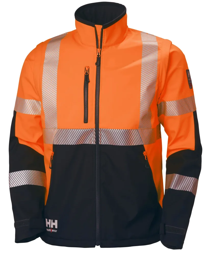 Helly Hansen Workwear ICU 74272-269 Softshelljacka varsel, orange 3XL