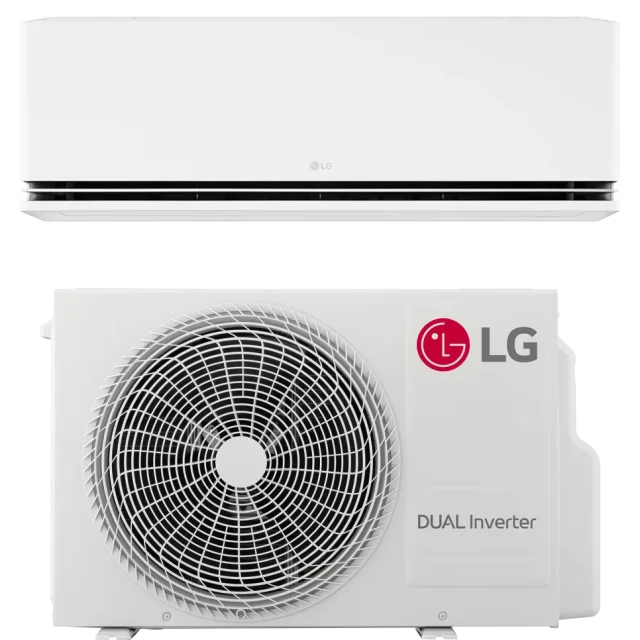 LG Premium DUALCOOL 12 Kit Luftvärmepump 7,1 kW maxeffekt, SCOP 5,1, 5 års garanti