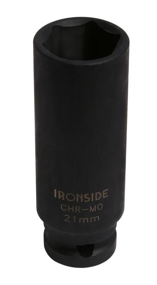 Ironside 116191 Krafthylsa 1/2", längd 78 mm 19 mm - Bild 2