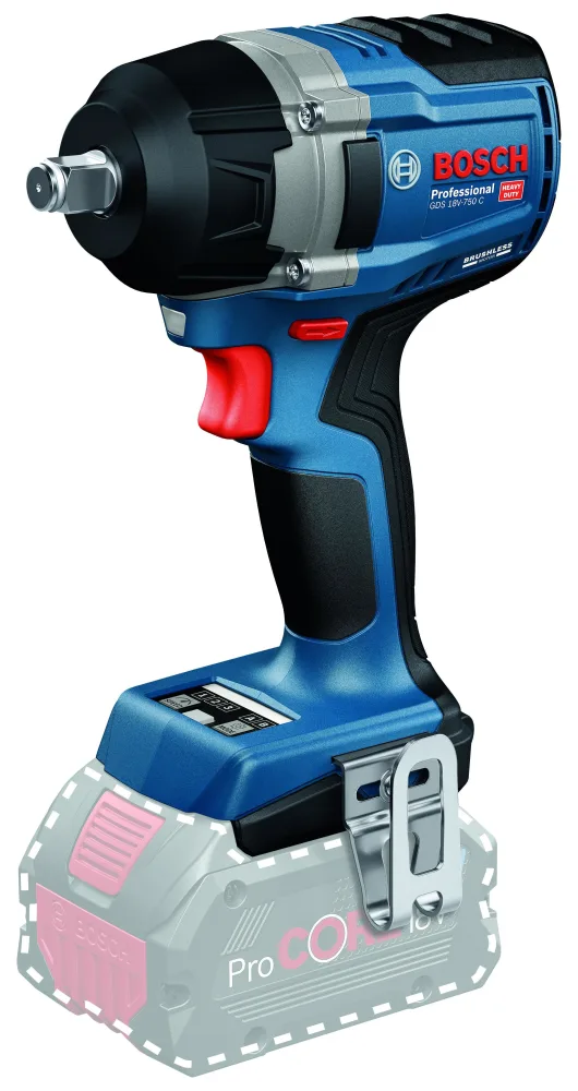 Bosch GDS 18V-750 C Mutterdragare utan batteri och laddare 06019L9000