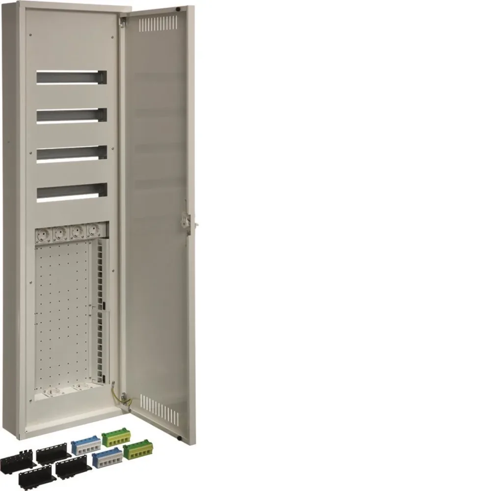 Hager FFW63MS Centralapparat med monteringsplåt 2 x 15 moduler - Bild 2