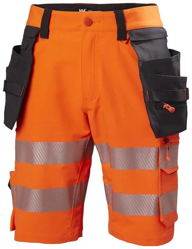 Helly Hansen Workwear ICU 77503-269 Arbetsshorts varsel, klass 1 Hi-Vis Orange