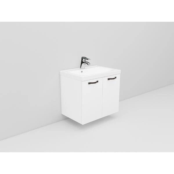 Badrumsmöbel Flexline Modell 2 60cm, Vit, Slät | Stuvbutiken - Bild 2