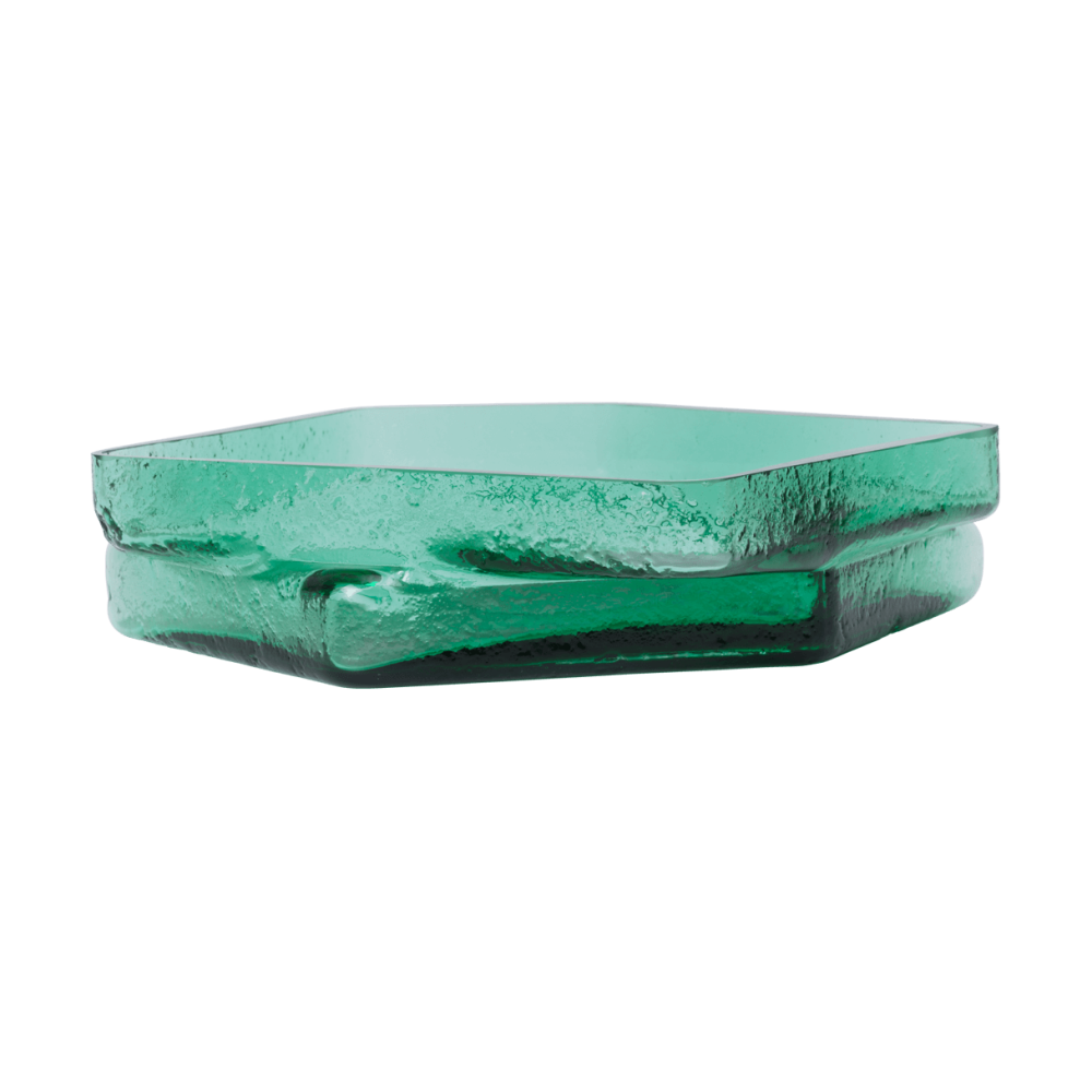 Muro centrepiece, Recycled green