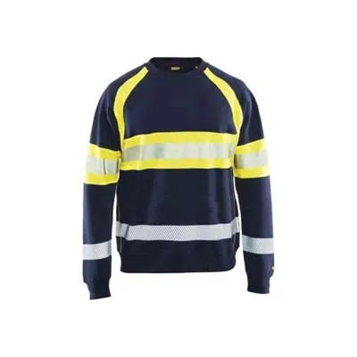 Blåkläder 335911589933XXXL Varseltröja svart/varselgul Svart/Varselgul