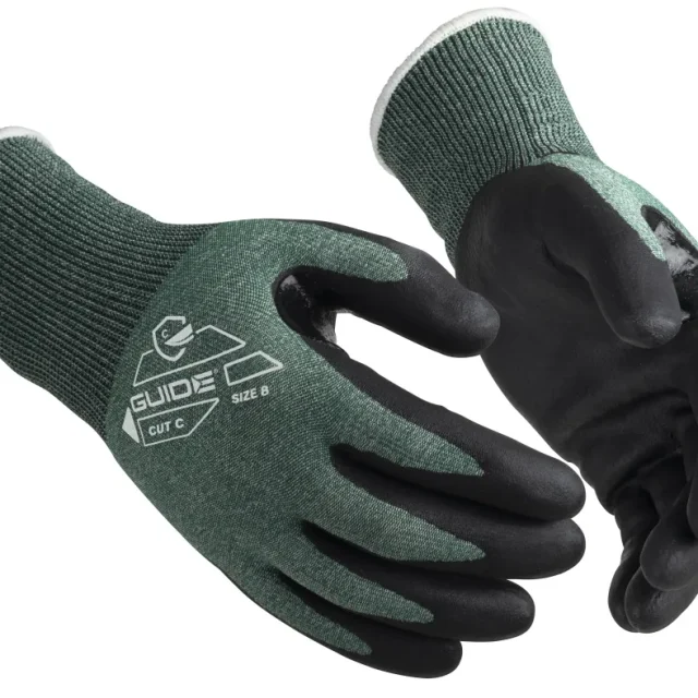 Guide Gloves 330 HP Handske nitril, skärskydd C, touch 7