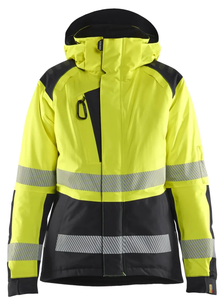 Blåkläder 445619873399XXL Vinterjacka varsel, gul/svart XXL