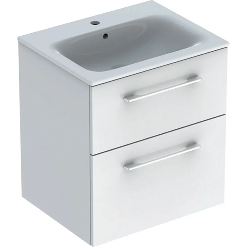 Ifö Spira Pro Möbelpaket smal design, 2 lådor, vit Bredd: 59 cm - Bild 2