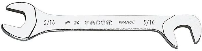 Facom 34.3/16 U-nyckel vinklad 15° och 75° 3/16"